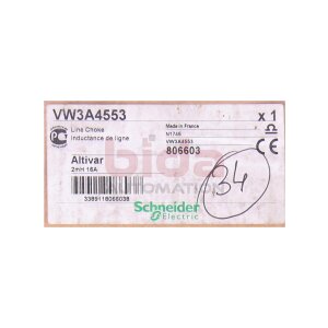 Schneider VW3A4553 Netzdrossel Mains Choke 16A