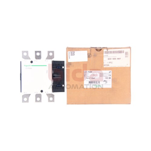 Schneider LC1F225 Leistungssch&uuml;tz / Power Contactor