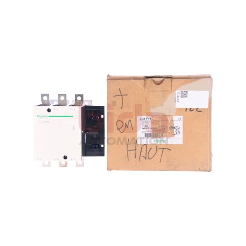 Schneider LC1F185 Leistungssch&uuml;tz / Power Contactor