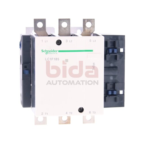 Schneider LC1F185 Leistungssch&uuml;tz / Power Contactor