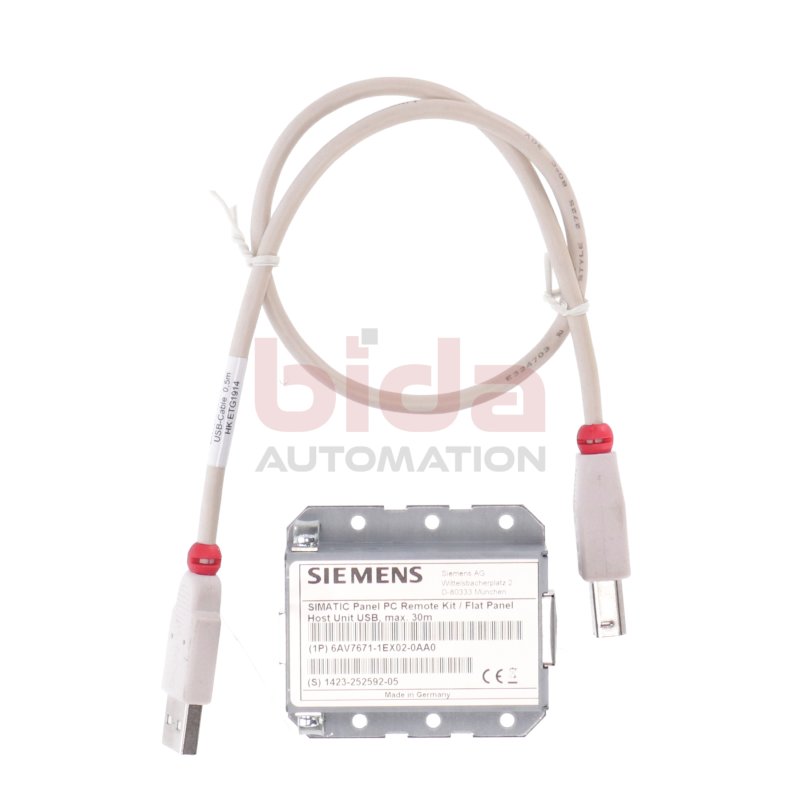 Siemens 6AV7671-1EX02-0AA0 / 6AV7 671-1EX02-0AA0 SIMATIC Panel PC Remote-Kit USB Interface