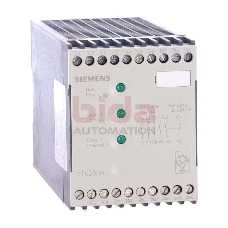 Siemens 3TK2806-0BB4 Sch&uuml;tzsicherheitskombination / Contactor safety combination