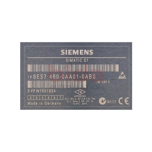 Siemens 6ES7460-0AA01-0AB0 / 6ES7 460-0AA01-0AB0 SIMATIC S7-400, Anschaltbaugr. / Connection module