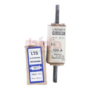 Lindner NH0 8000 100A-500V Sicherungseinsatz fuse insert
