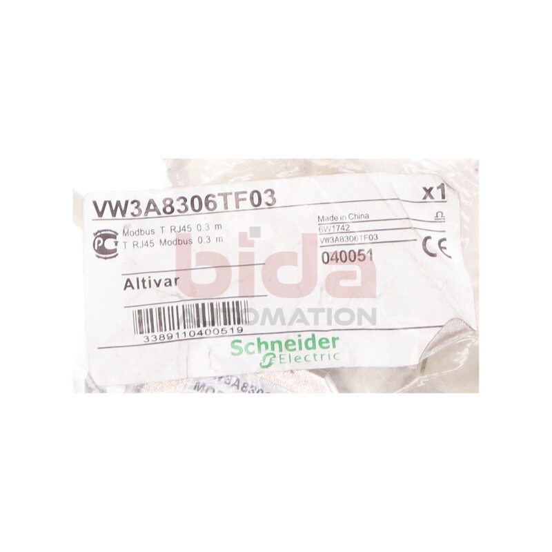 Schneider VW3A8306TF03 Modbus-T-Verteiler / Modbus T distributor