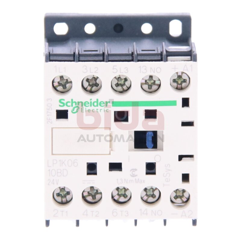 Schneider LP1K0610BD Leistungssch&uuml;tz / Power Contactor 24 VDC 6A