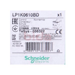 Schneider LP1K0610BD Leistungsschütz / Power...
