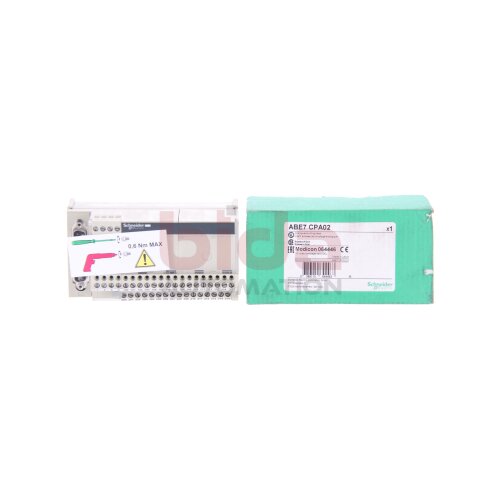 Schneider ABE7CPA02 Klemmenblock / Terminal block