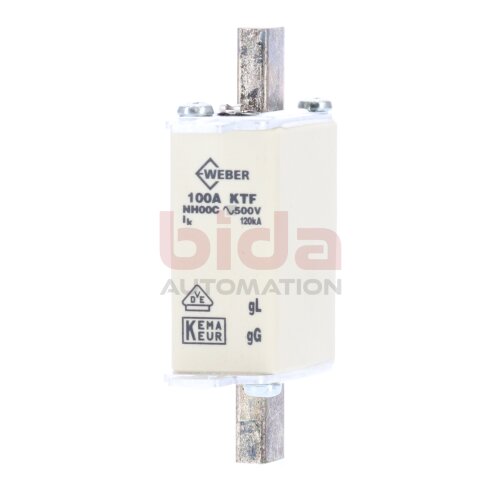 Weber NH00C KTF-100A Sicherungseinsatz fuse insert 100A 500V
