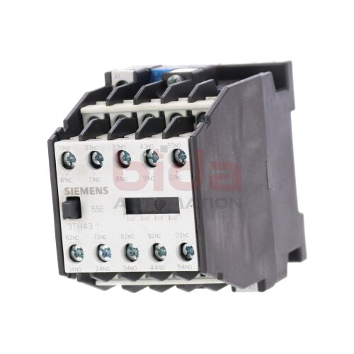 Siemens 3TH4355-0A Hilfssch&uuml;tz Auxiliary Contactor  230V 10A