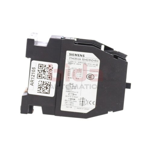 Siemens 3TH4355-0A Hilfssch&uuml;tz Auxiliary Contactor  230V 10A