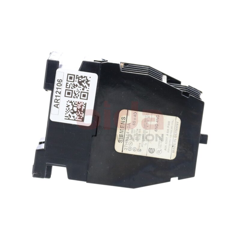 Siemens 3TH83 64-0A Hilfssch&uuml;tz Auxiliary Contactor 16A 220V