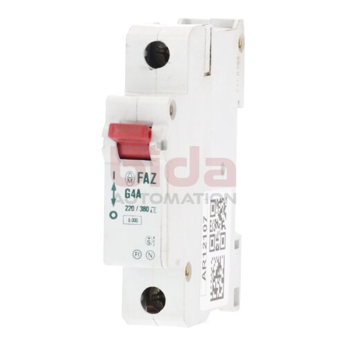 Moeller FAZ G4A Leitungsschutzschalter circuit breaker 220/380V