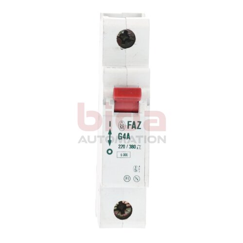 Moeller FAZ G4A Leitungsschutzschalter circuit breaker 220/380V