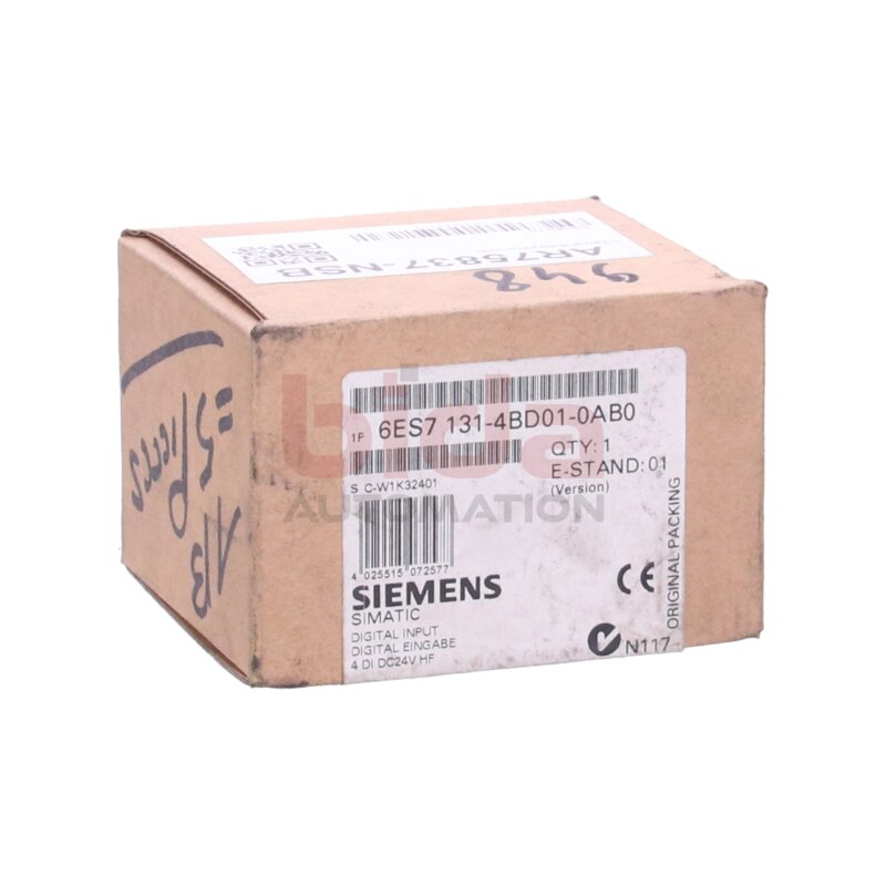 Siemens Simatic S7 6ES7 131-4BD01-0AB0 / 6ES7131-4BD01-0AB0 Elektronikmodule / Electronic modules 24V