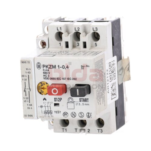 Moeller PKZM 1-0,4 Motoschutzschalter Motor Protection Switch