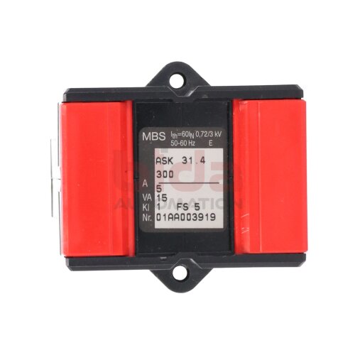 MBS ASK 31.4 Aufsteck-Stromwandler plug-in current transformer