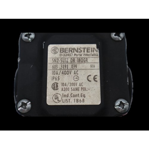 Bernstein SN2-SU1Z DR 180GR Grenztaster 603.3191.039 limit switch