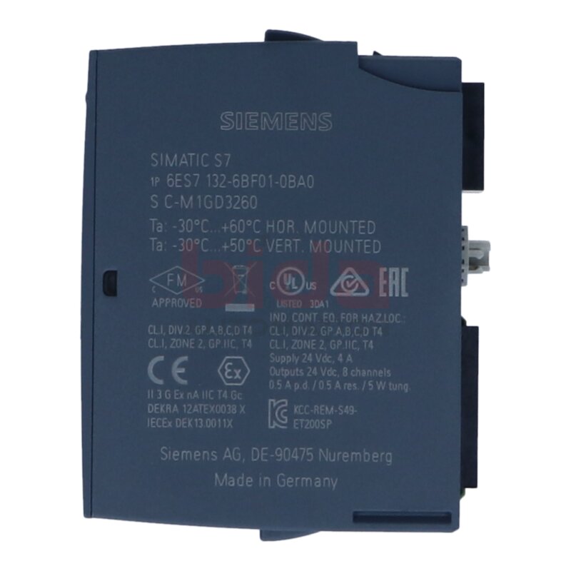 Siemens  6ES7132-6BF01-0BA0 / 6ES7 132-6BF01-0BA0 SIMATIC ET 200SP Digitales Ausgangsmodul Digital output module