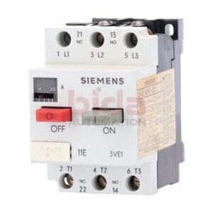Siemens 3VE1010-2J Leistungsschalter Circuit Breaker...