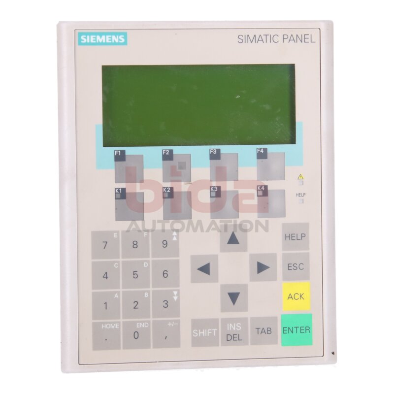 Siemens 6AV6641-0CA01-0AX1 / 6AV6 641-0CA01-0AX1 SIMATIC Operator Panel OP 77B LC-Display 12MB