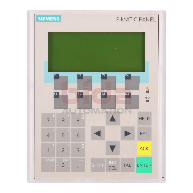 Siemens 6AV6641-0CA01-0AX1 / 6AV6 641-0CA01-0AX1 SIMATIC Operator Panel OP 77B LC-Display 12MB