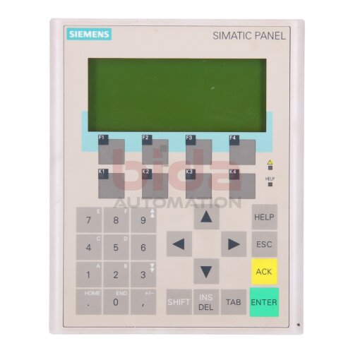 Siemens 6AV6641-0CA01-0AX1 / 6AV6 641-0CA01-0AX1 SIMATIC Operator Panel OP 77B LC-Display 12MB