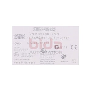 Siemens 6AV6641-0CA01-0AX1 / 6AV6 641-0CA01-0AX1 SIMATIC...