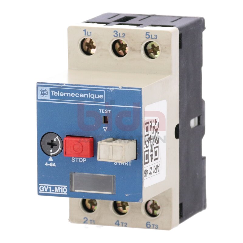 Telemecanique GV1-M10 Motorschutzschalter Motor Protection Switch 660V 4-6A