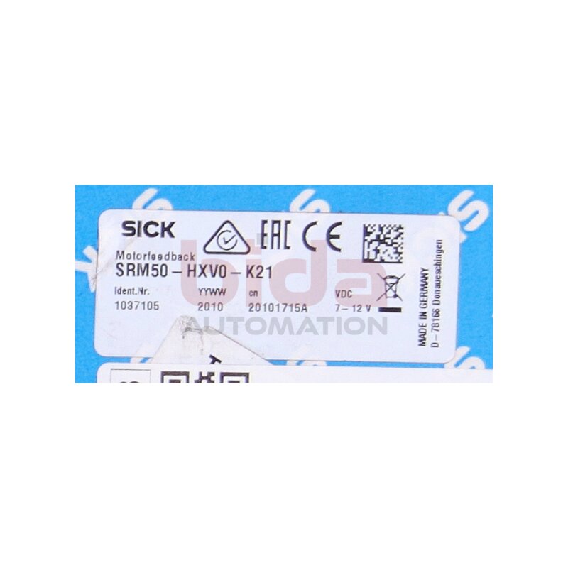 SICK SRM50-HXV0-K21 Absolutwertgeber / Absolute encoder 7-12V