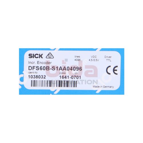 SICK DFS60S-S1AA04096 (1038032) Inkremental-Drehgeber / Inkremental-Encoder