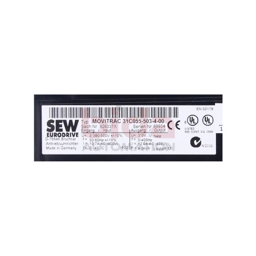 SEW 31C055-503-4-00 (826337X) Frequenzumrichter/ Frequency converter