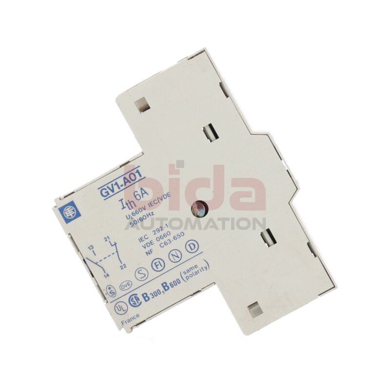 Telemecanique GV1-A01 Hilfskontaktblock Auxiliary Contact Block 6A 660V