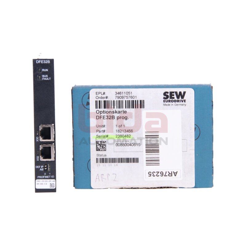 SEW DFE32B Optionskarte / Option card