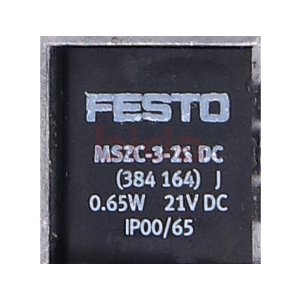 Festo 173940 Magnetventil / Magnetic valve  21 VDC