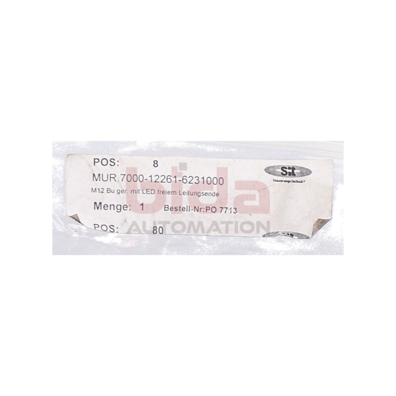 Murr Elektronik 7000-12261-6231000 Sensorleitung / Sensor cable 10m
