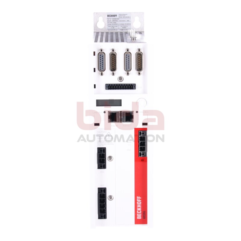 Beckhoff AX5206-0000 Servoverst&auml;rker / Servo amplifier 100-240 VAC or 100-480 VAC