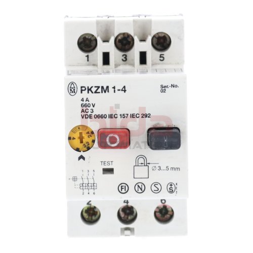 Moeller PKZM 1-4  Motoschutzschalter Motor Protection Switch