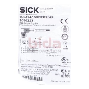 Sick YG2A14-150VB3XLEAX Sensor-/ Aktor- Leitung /...