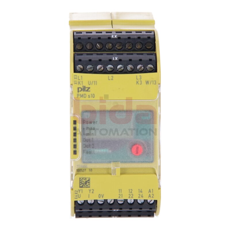 Pilz PMD s10 24-240VAC/DC UM100-550VAC/DC (760100)  Wirkleistungs&uuml;berwachungsger&auml;t / Active power monitoring device
