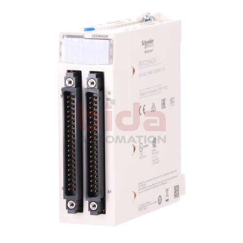 Schneider BMXDDO6402K Modicon X80-E/A-Modul, 64 Transistorausg&auml;nge, 24V DC