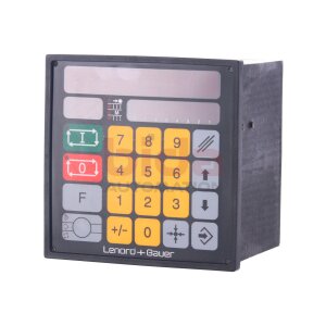Leonard+Bauer GEL 7751.1100.307 Bedienpanel / Control panel