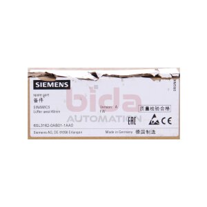 Siemens 6SL3162-0AB01-1AA0 / 6SL3 162-0AB01-1AA0...