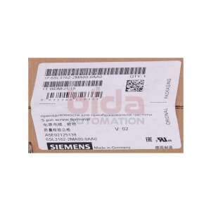 Siemens 6SL3162-2MA00-0AA0 / 6SL3 162-2MA00-0AA0 5-polige...