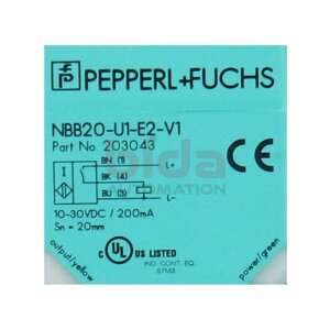 Pepperl+Fuchs NBB20-U1-E2-V1 Induktiver Sensor 10-30 VDC