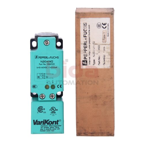 Pepperl+Fuchs NJ30+U1+E2 (084522) Induktiver Sensor