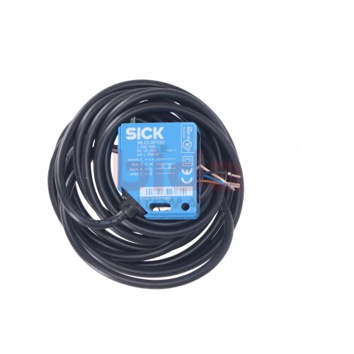 Sick WL12-2P730 (1016098) Reflexions-Lichtschranke / Retro-reflective photoelectric sensor 10-30V