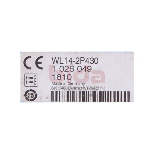 Sick WL14-2P430 (1026049) Reflexions-Lichtschranke /Retro-reflective photoelectric sensor 10-30V