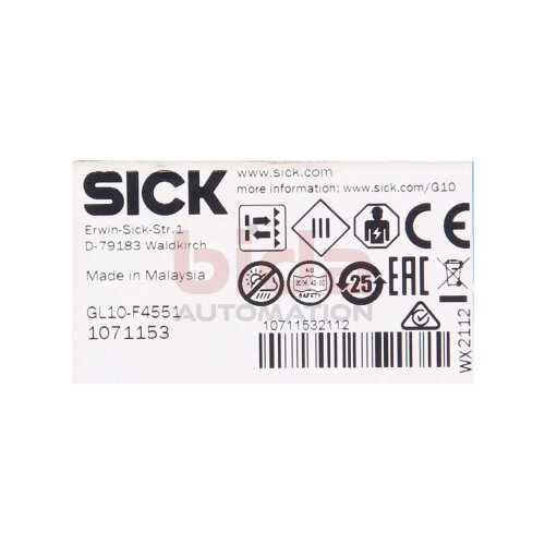 Sick GL10-F4551 (1071153) Reflexions-Lichtschranke / Reflection light device