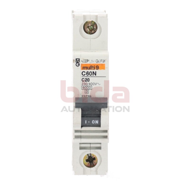 Merlin Gerlin C60N C20 Leitungsschutzschalter circuit breaker 230/400V